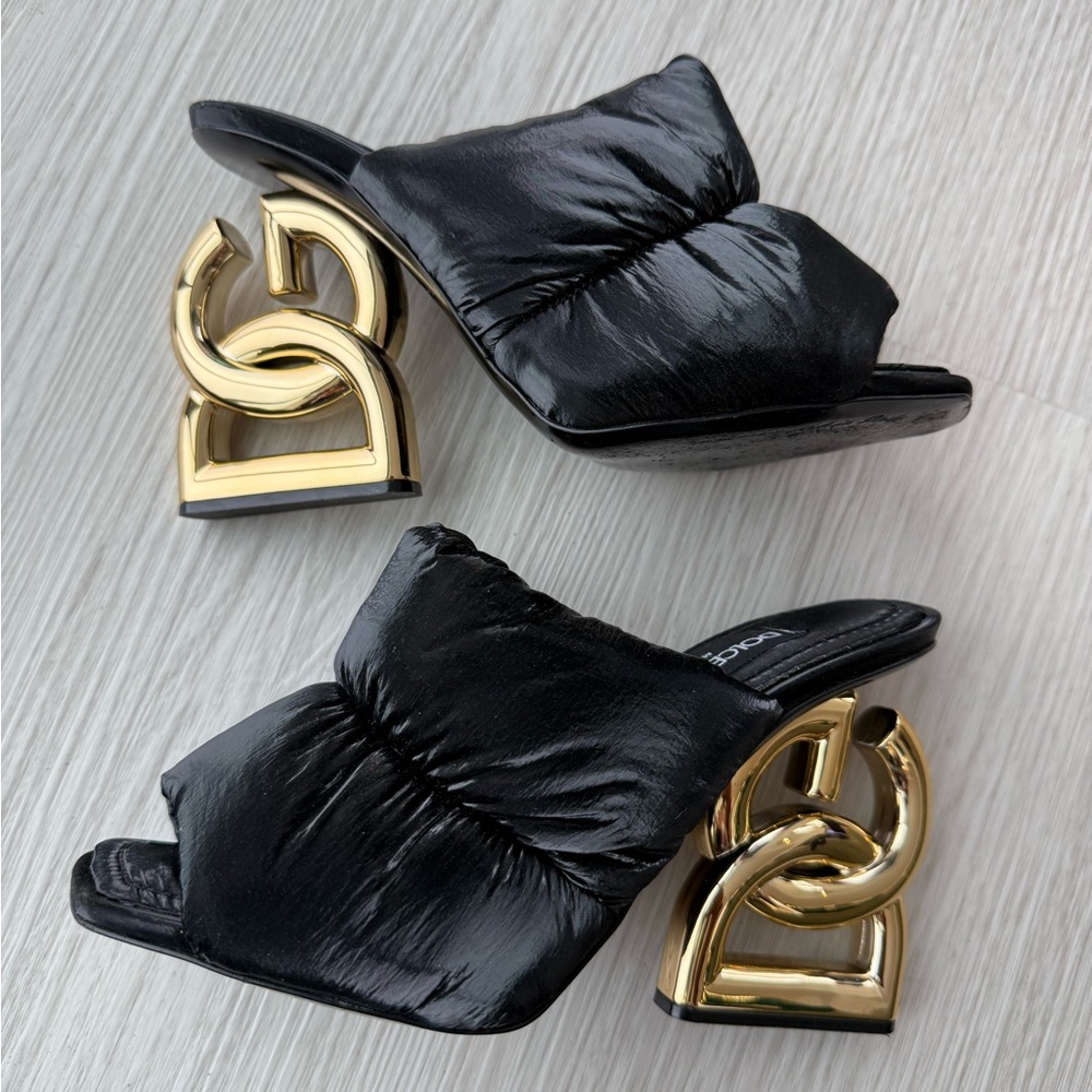 Dolce & Gabbana Puffer Mules
